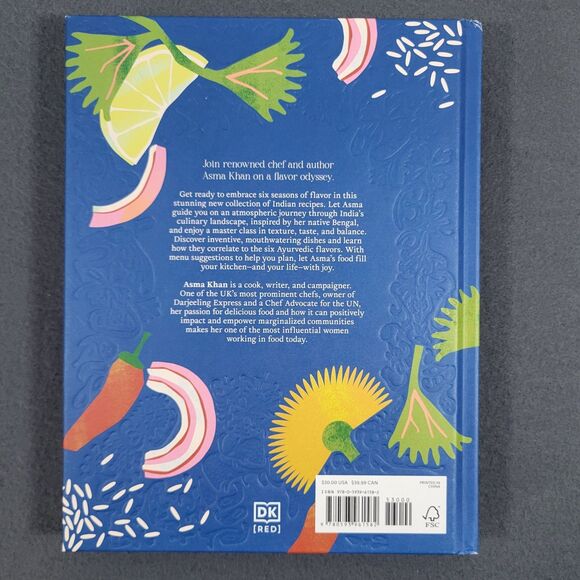 Monsoon Asma Khan Indian Recipes Hardcover Cookbook 1st Edition VERY GOOD - Picture 13 of 16
